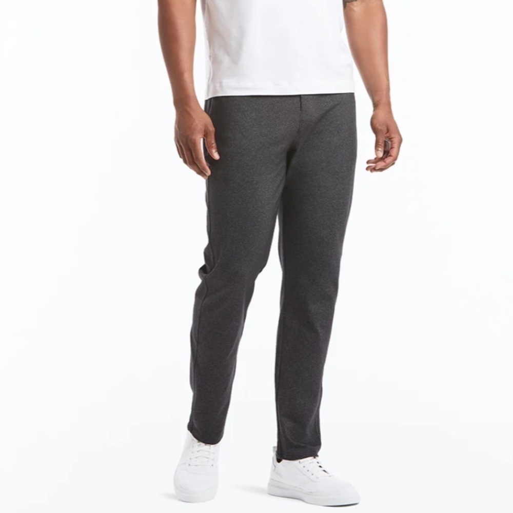 Public Rec All Day Everyday Pants Heather Charcoal Size 28x30 Men Elastic Waist